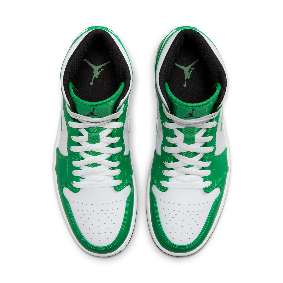 Jordan 1 Mid Lucky Green