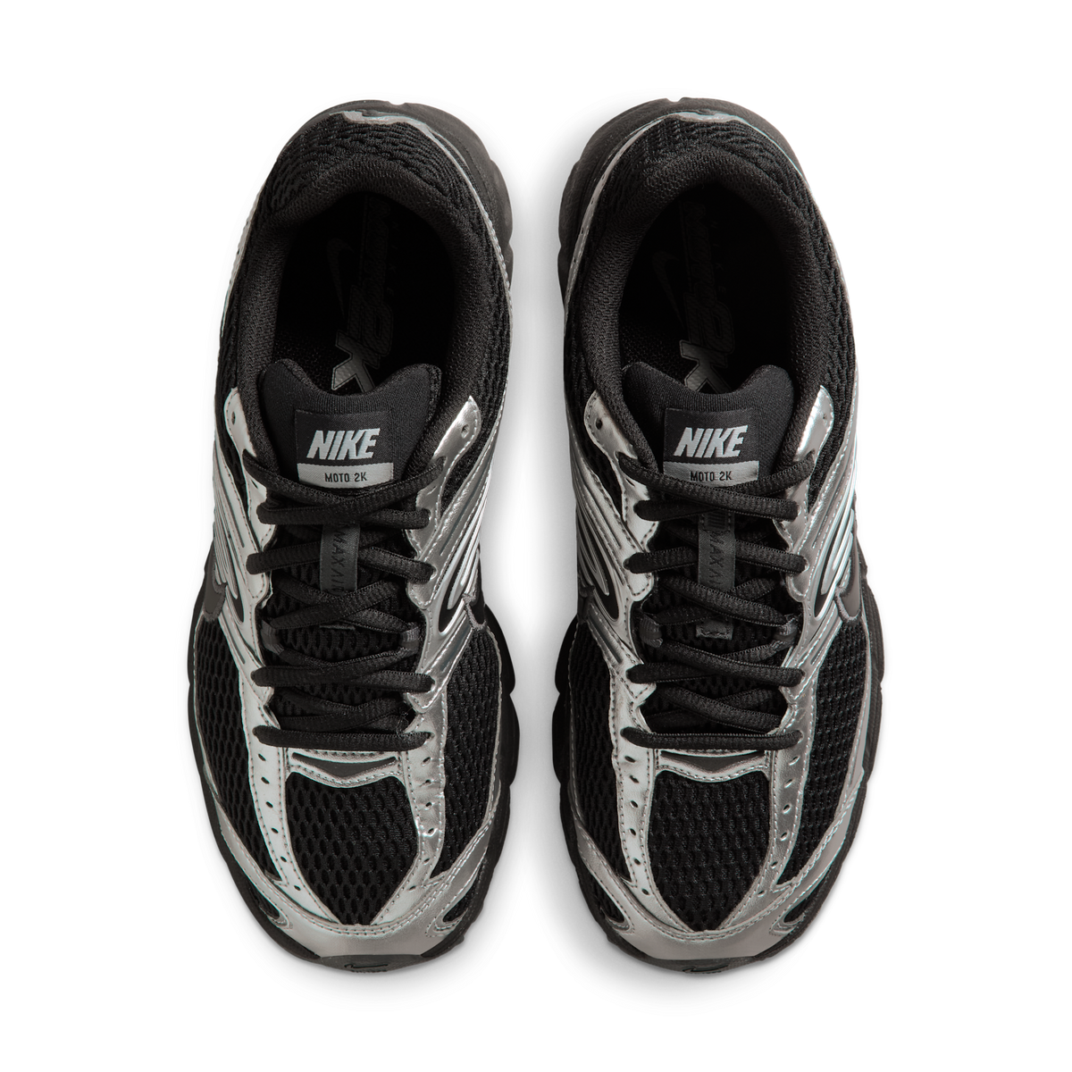 Nike Air Max Moto 2K Black Metallic Silver (Women's) | HQ2056-007