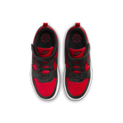 Nike Court Borough Low Recraft University Red Black (PS)
