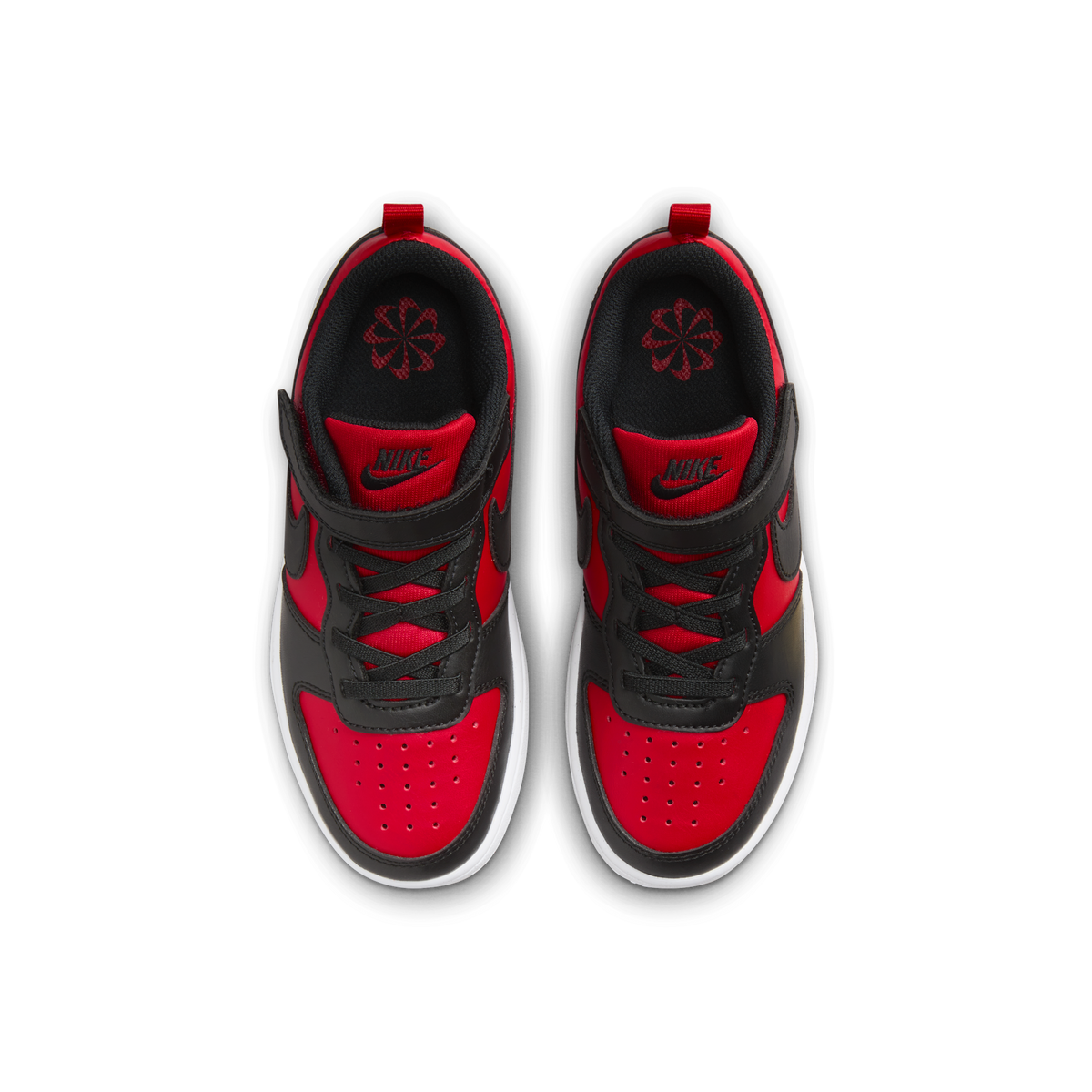 Nike Court Borough Low Recraft University Red Black (PS)