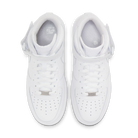 Nike Air Force 1 Mid Triple White (Women's)