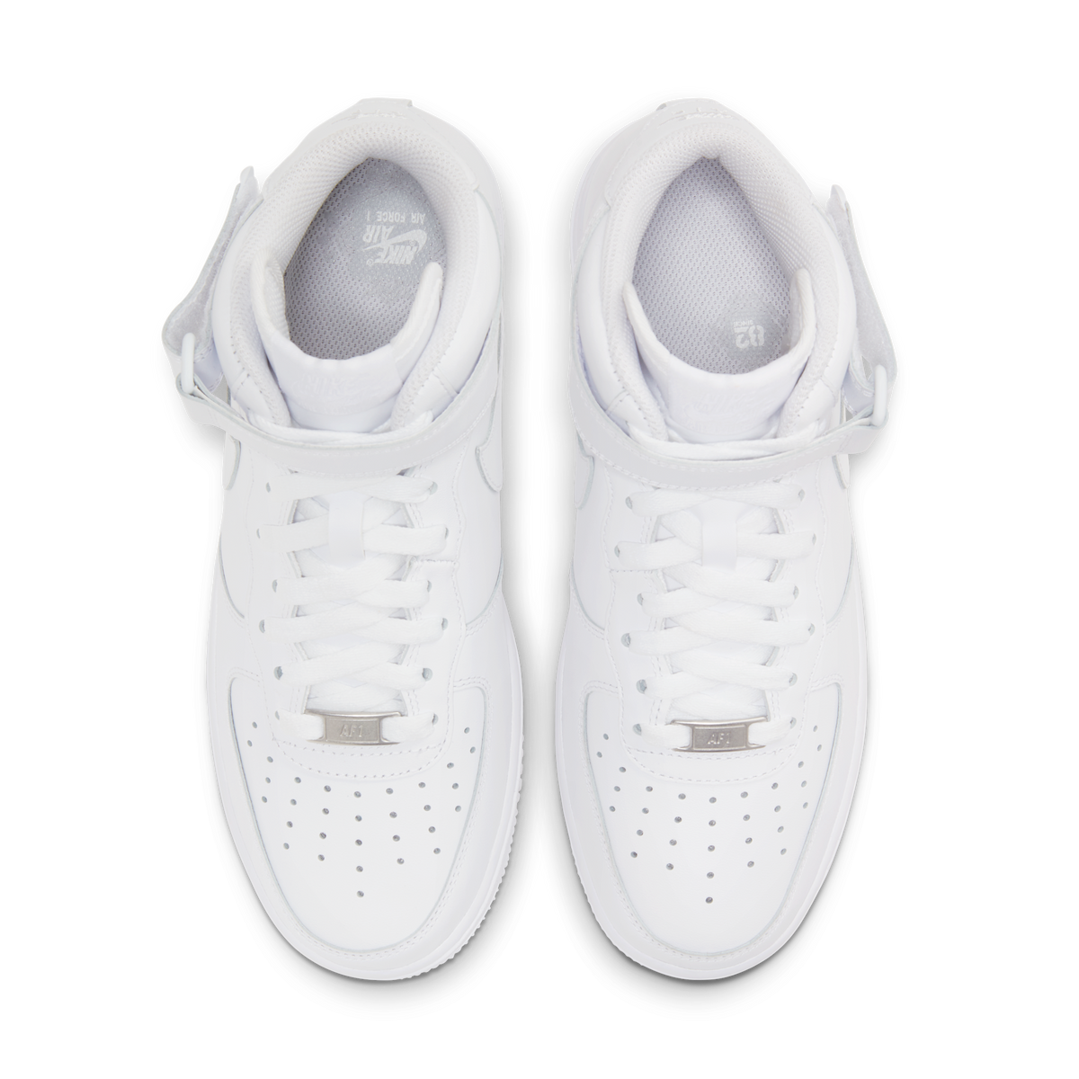 Nike Air Force 1 Mid Triple White (Women's)