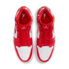 Jordan 1 Mid Barcelona Sweater Red Patent