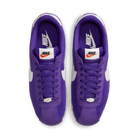Nike Cortez Textile Field Purple Alabaster Safety Orange Summit White (Women's) | DZ2795-500