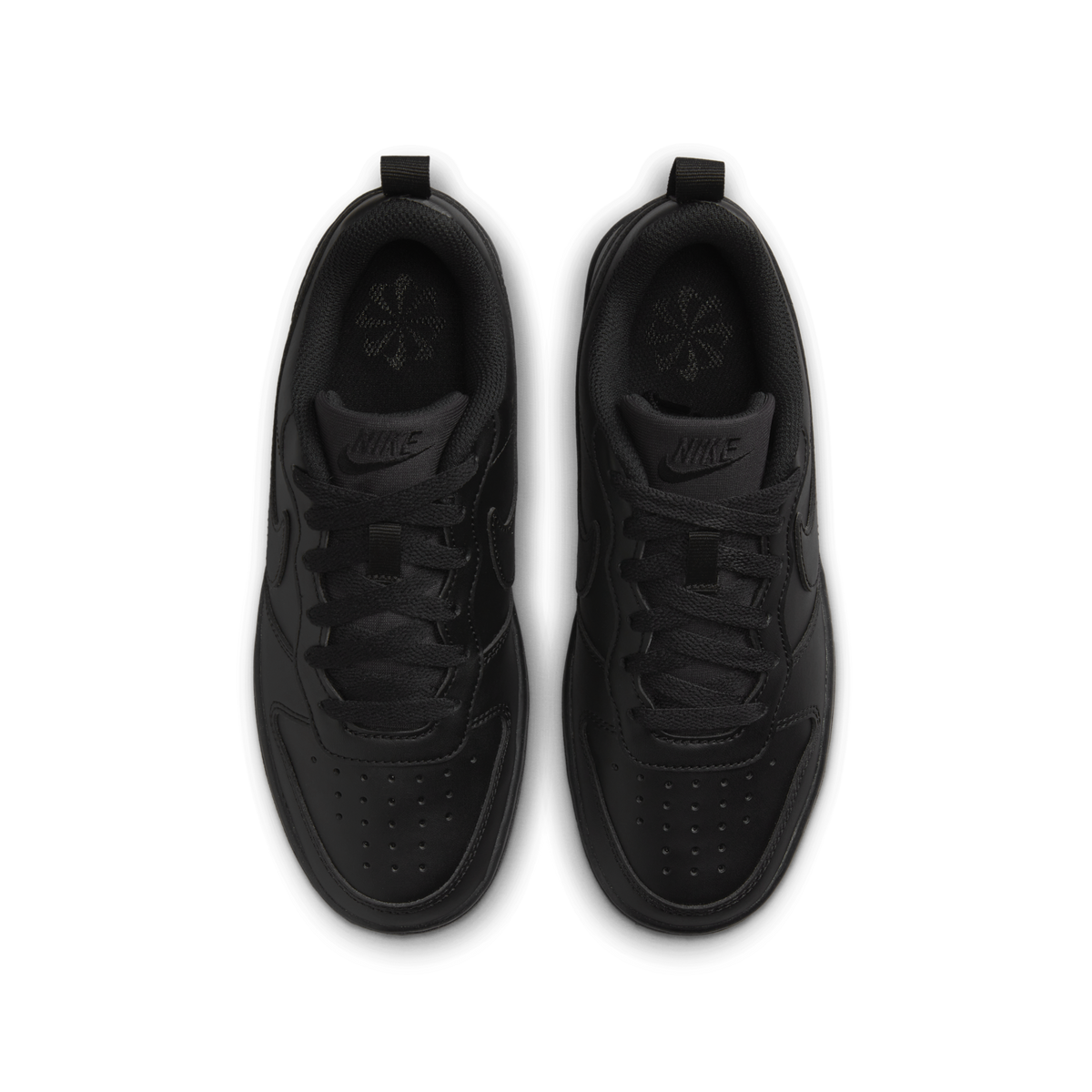 Nike Court Borough Low Recraft Triple Black (GS) | DV5456-002