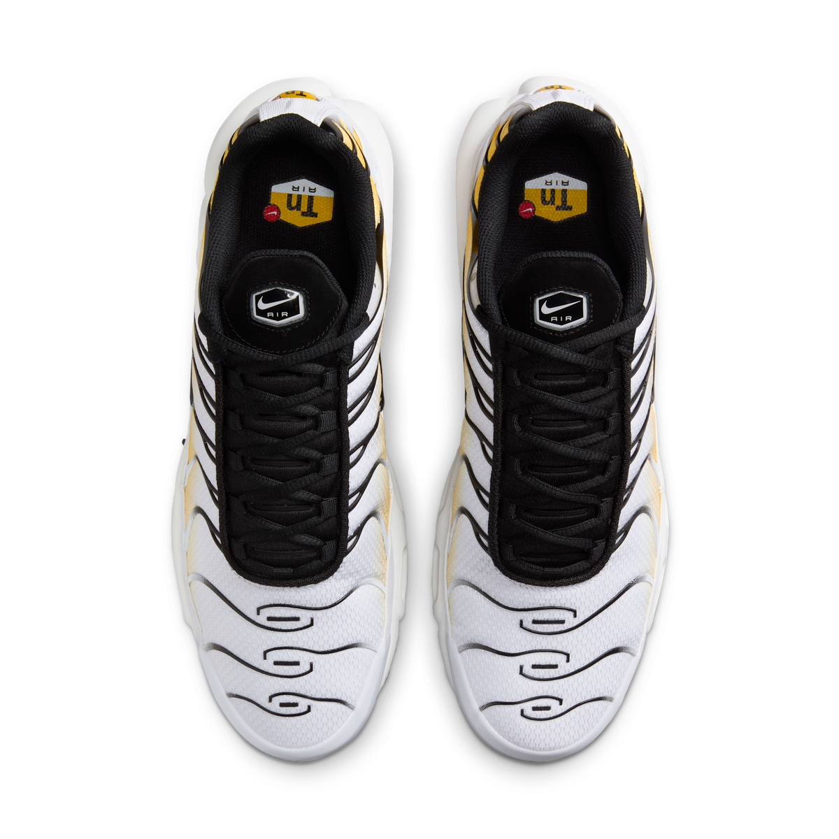 Nike Air Max Plus White Varsity Maize Black