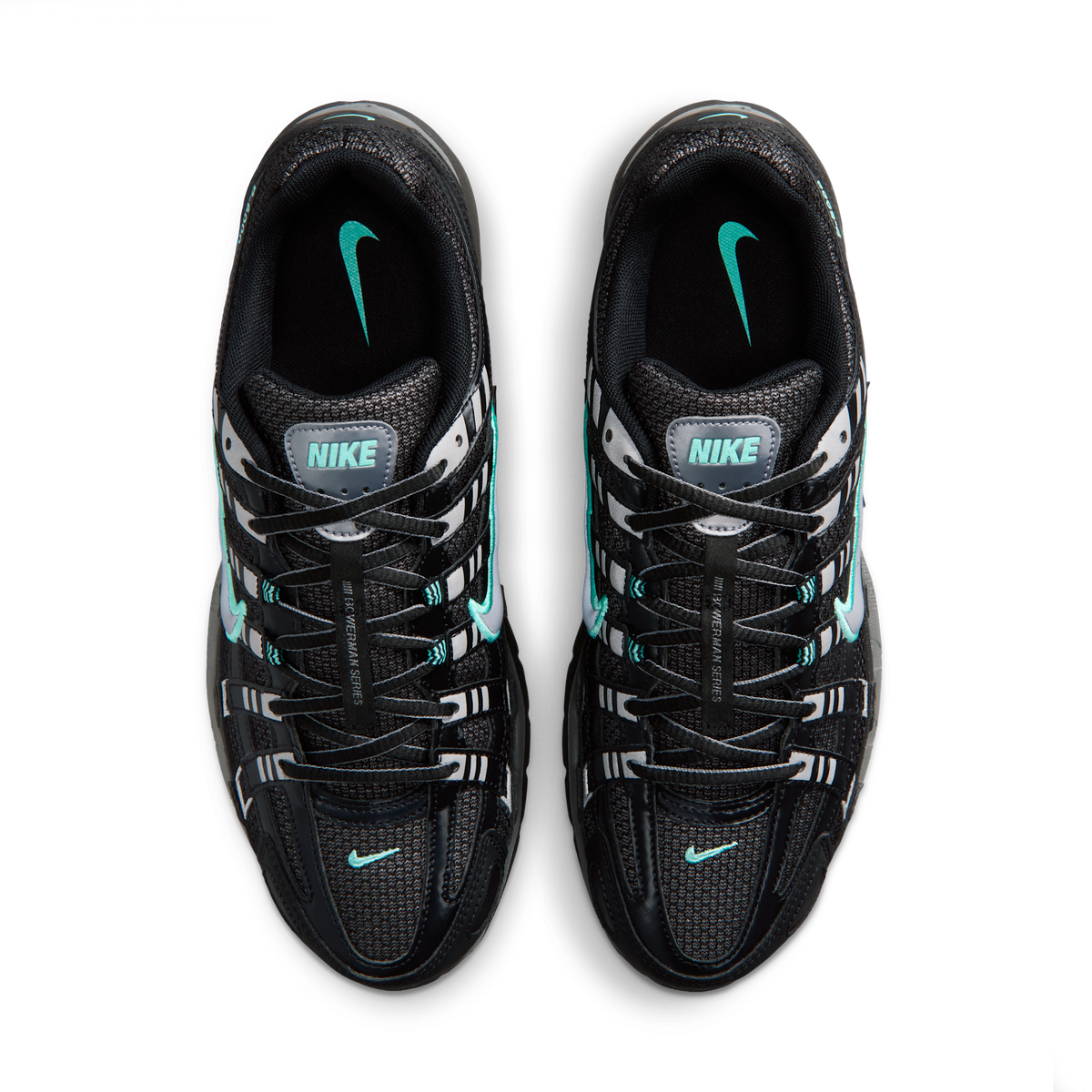 Nike P-6000 Black Hyper Turquoise Cool Grey