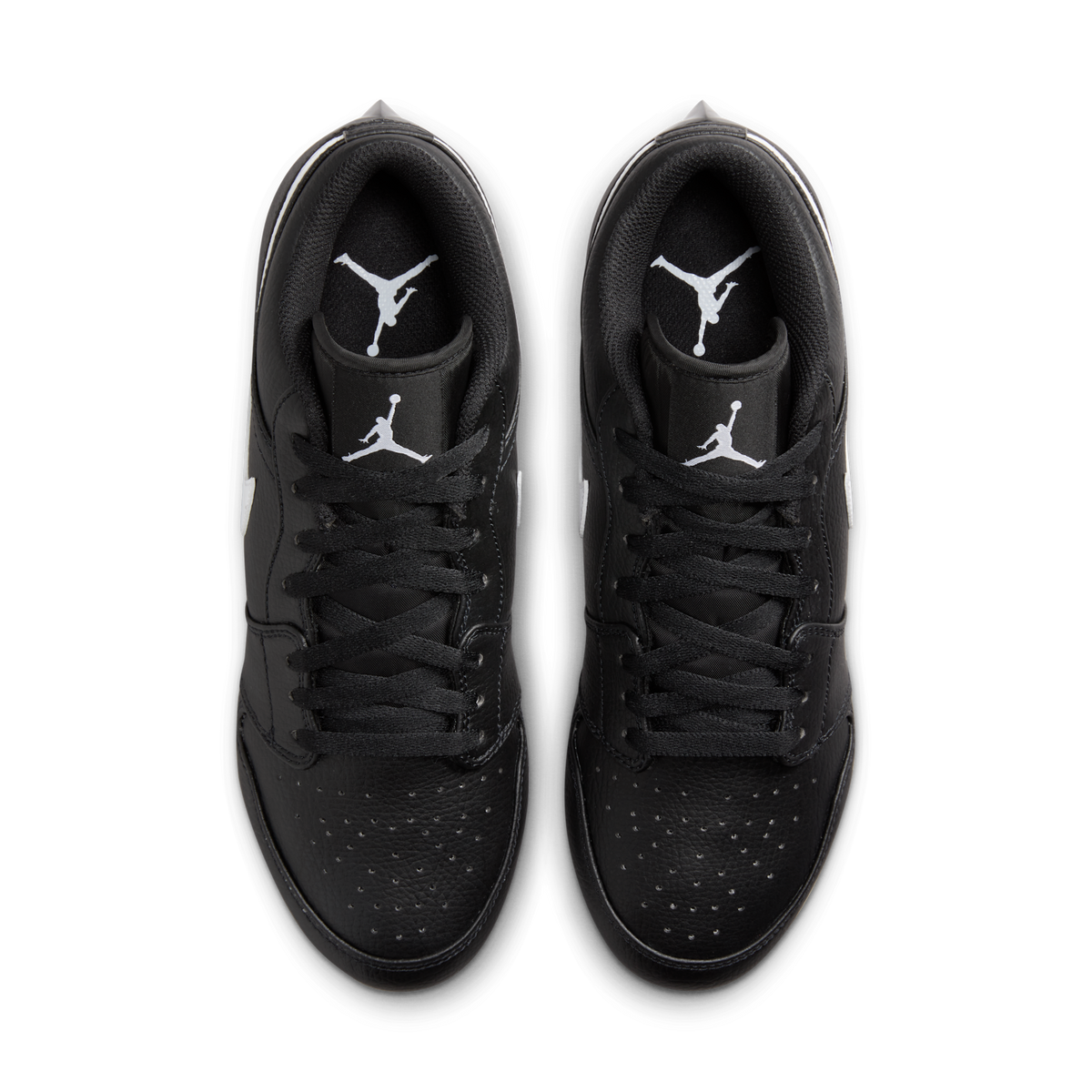 Jordan 1 Low TD Cleat Black White