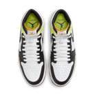 Jordan 1 Retro High Golf White University Gold Volt Black
