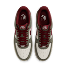 Nike Air Force 1 Low '07 LV8 Cargo Khaki Pale Ivory Dark Team Red