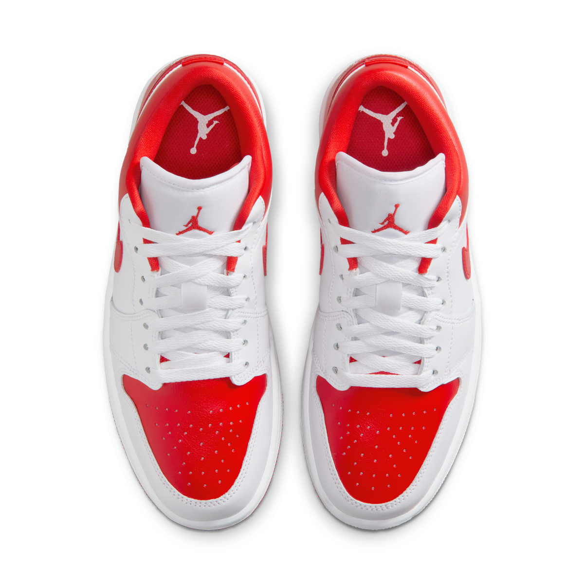 Jordan 1 Low White Chile Red (Women's)