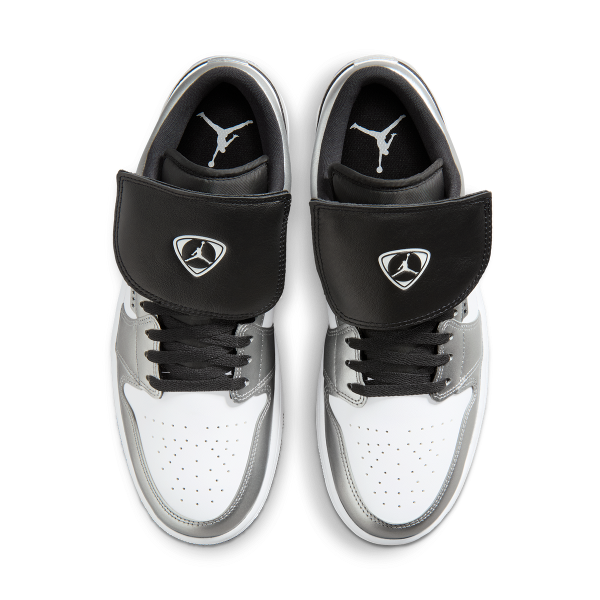 Jordan 1 Low SE Metallic Silver Tiempo