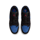 Jordan 1 Low Black True Blue Varsity Red (GS)