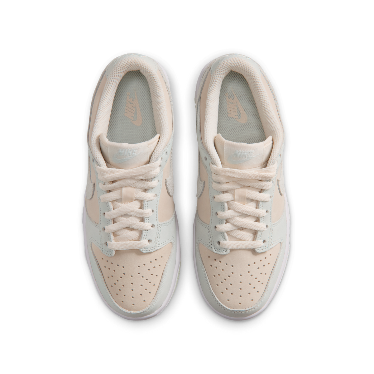 Nike Dunk Low Suede Chalk Barely Green (GS)