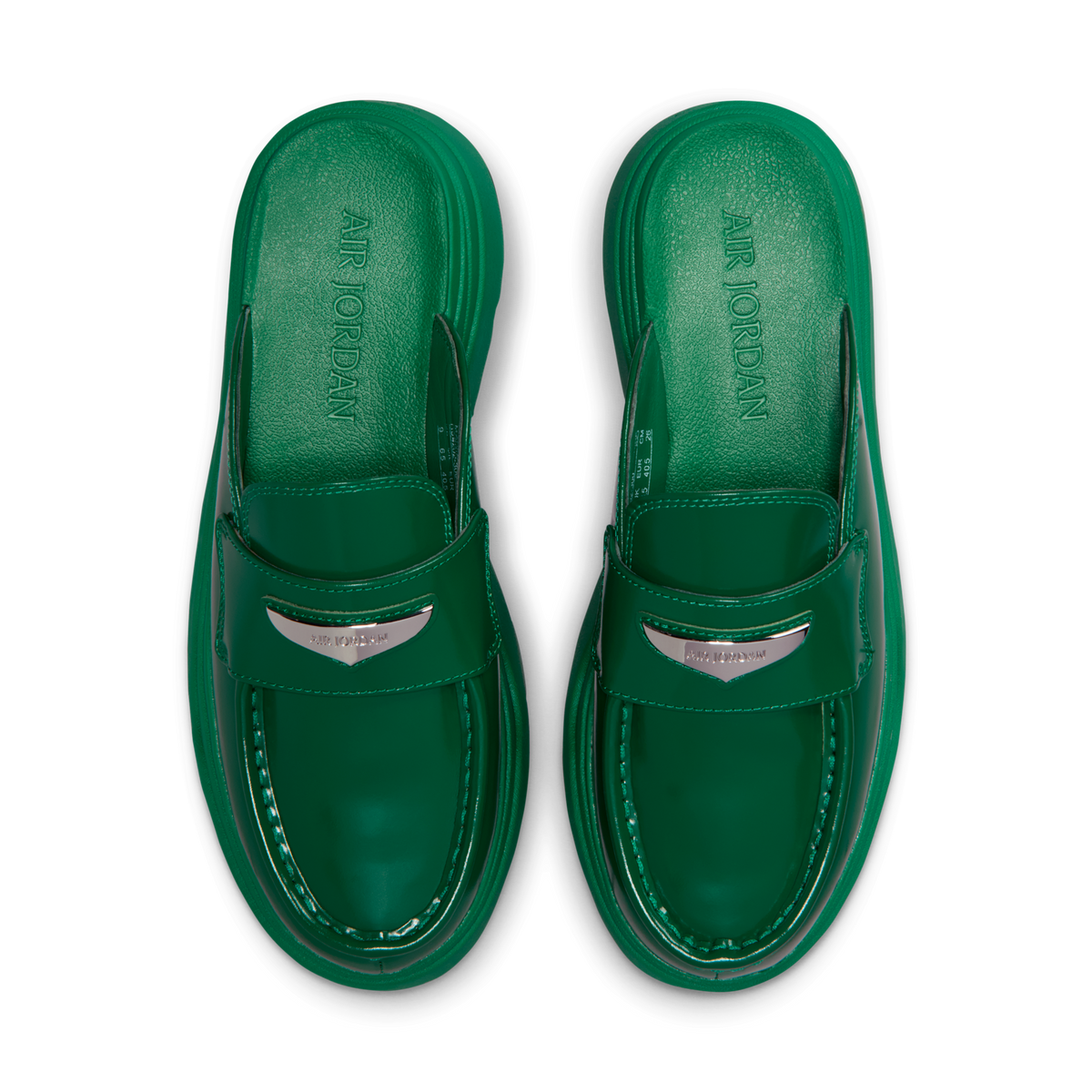 Jordan Mule Malachite Metallic Silver (Women's)