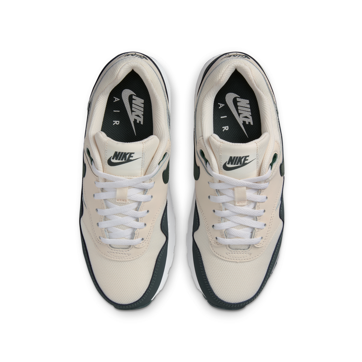 Nike Air Max 1 Pale Ivory White Bicoastal Vintage Green (GS)