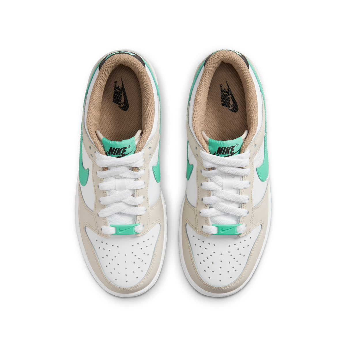 Nike Dunk Low Split Seam White Tan Mint (GS)