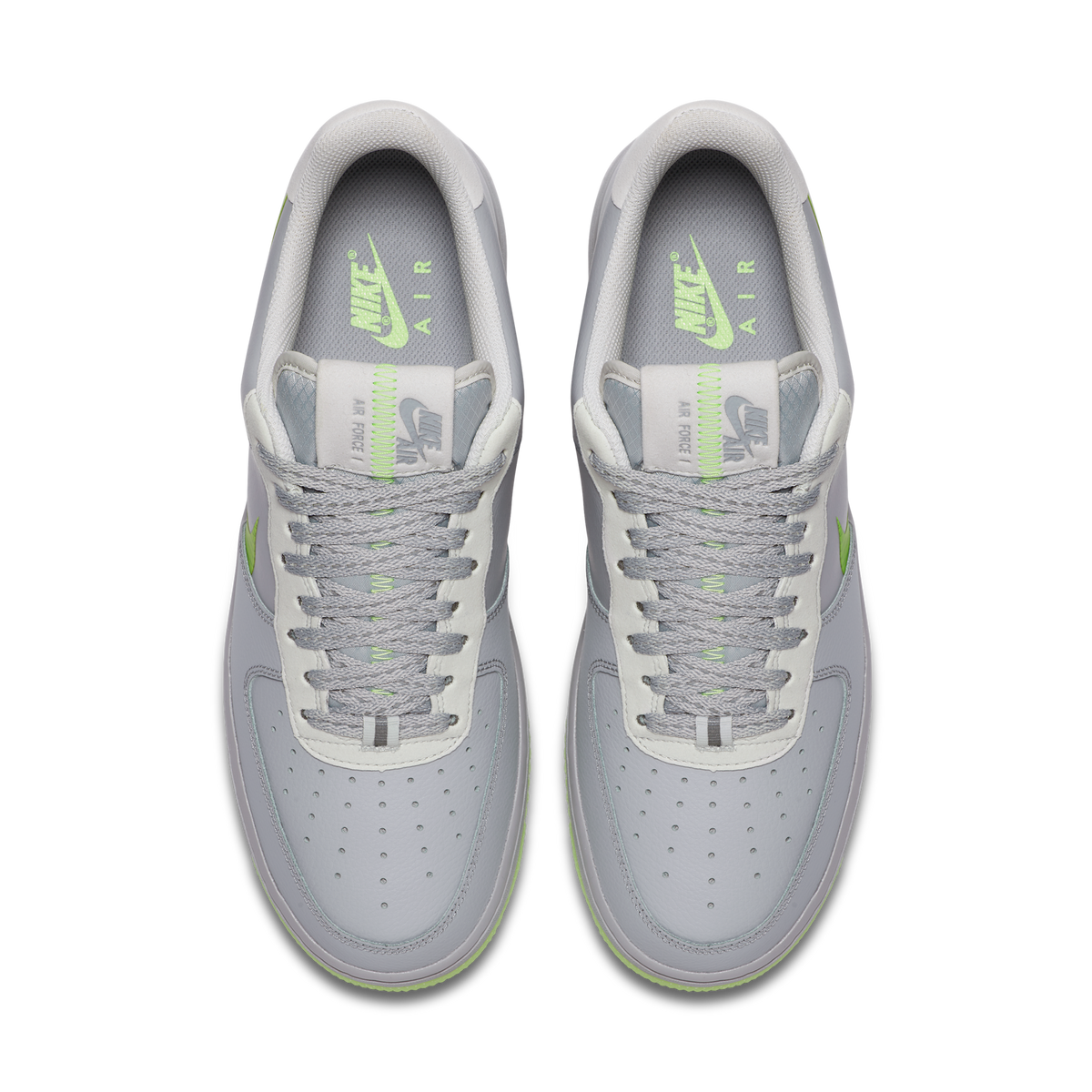 Nike Air Force 1 Low Wolf Grey Ghost Green