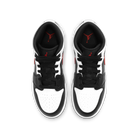 Jordan 1 Mid White Black Chile Red (GS)