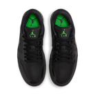 Jordan 1 Low SE Black Croc Scream Green (Women's)