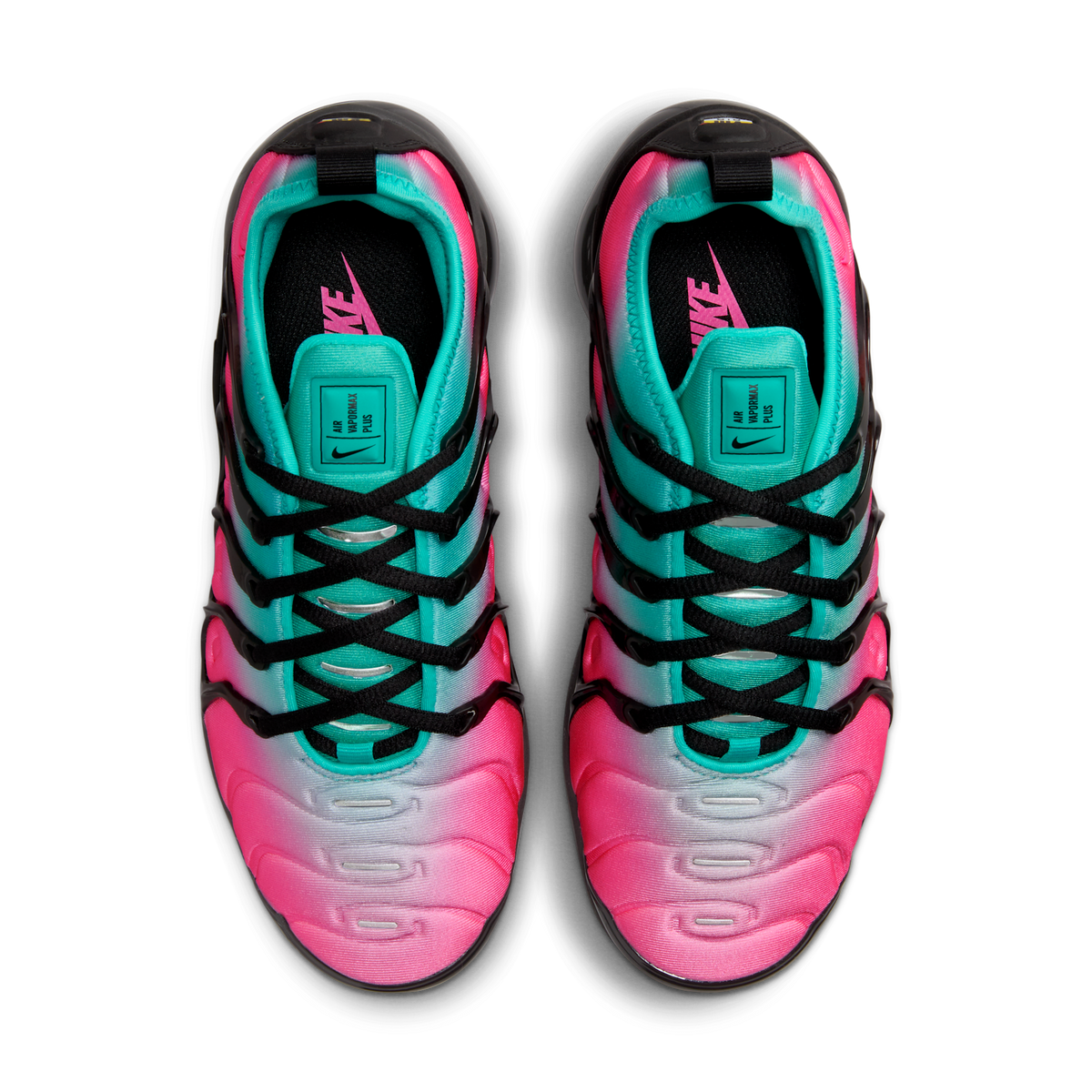 Nike Air VaporMax Plus Pink Blast Clear Jade (Women's) | FN7175-630