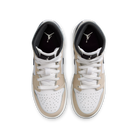 Jordan 1 Mid White Off Noir Rattan (GS)