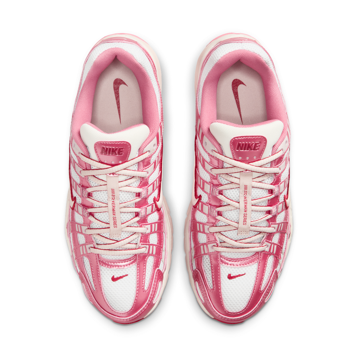 Nike P-6000 White Silt Red Peony (Women's)