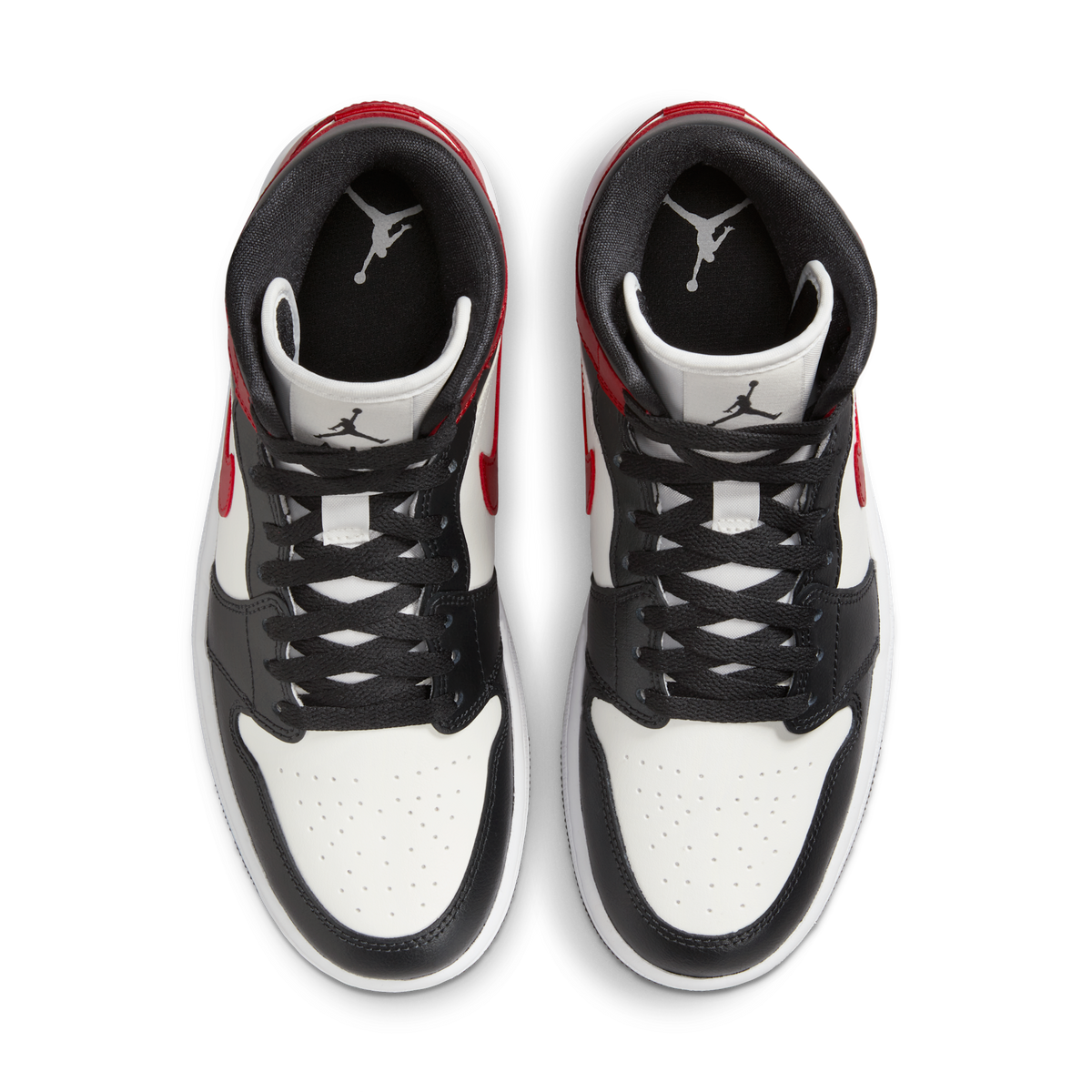Jordan 1 Mid Gym Red Off Noir (Women's)