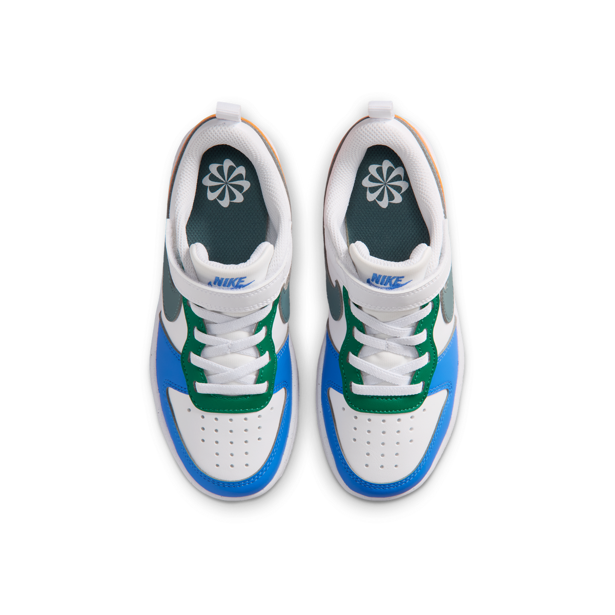 Nike Court Borough Low Recraft White Malachite Blue Crystal Mineral Slate (PS)