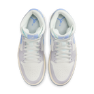 Jordan 1 Mid Psychic Blue Sail Coconut Milk (Women's)