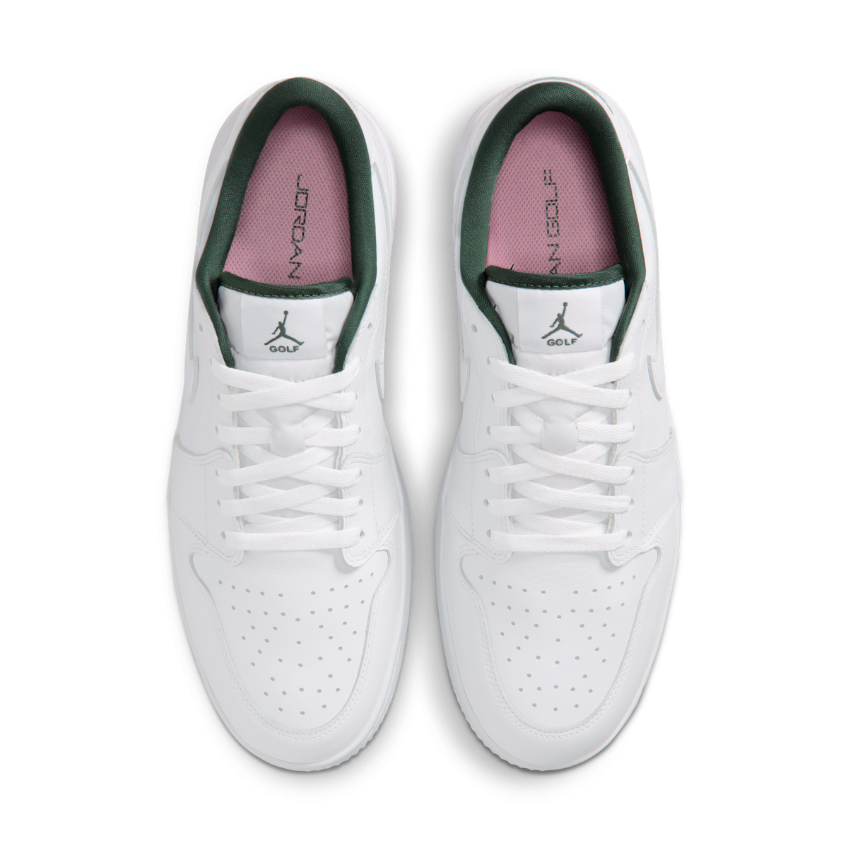 Jordan 1 Low Golf Spiked White Fir Elemental Pink