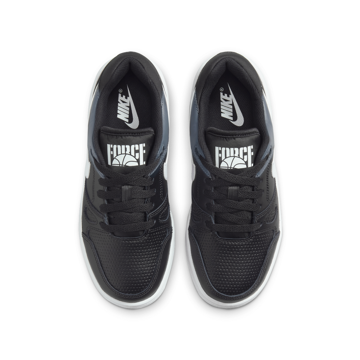 Nike Full Force Low Black Anthracite Sail White (GS)