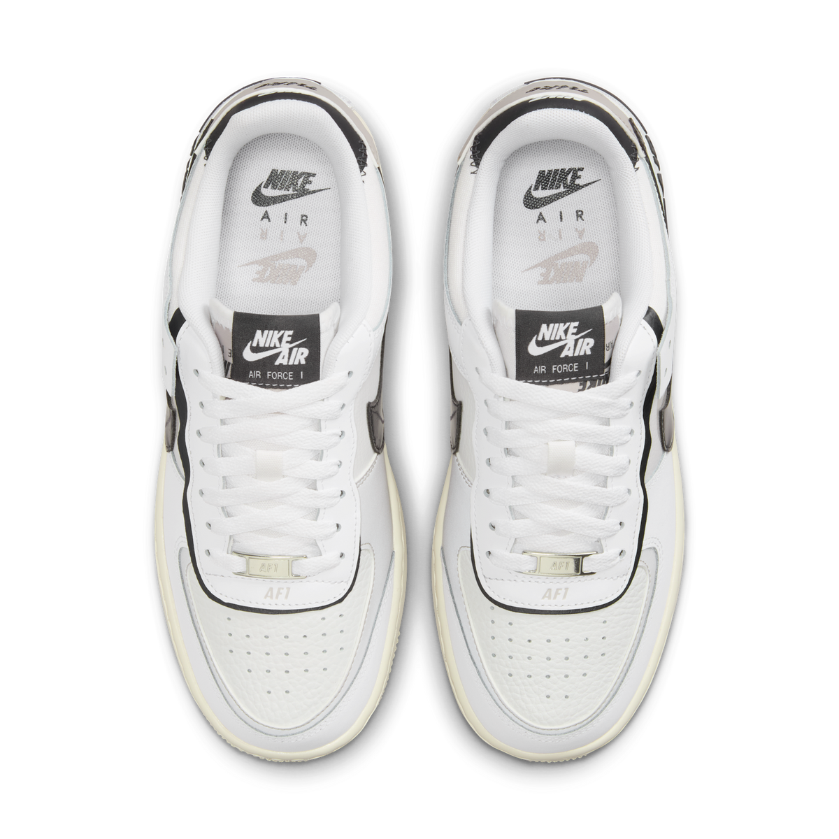 Nike Air Force 1 Low Shadow White College Grey Platinum Tint Off Noir (Women's)