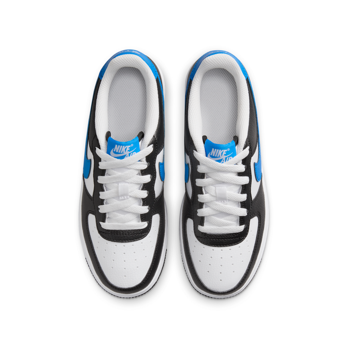Nike Air Force 1 Low White Black Light Photo Blue (GS)