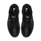 Jordan 1 Mid Glitter Black (Women's)
