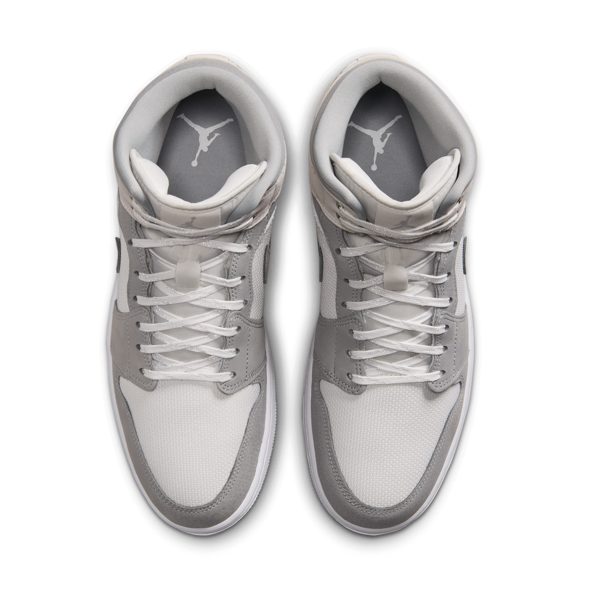 Jordan 1 Mid SE White Phantom Sail Light Smoke Grey