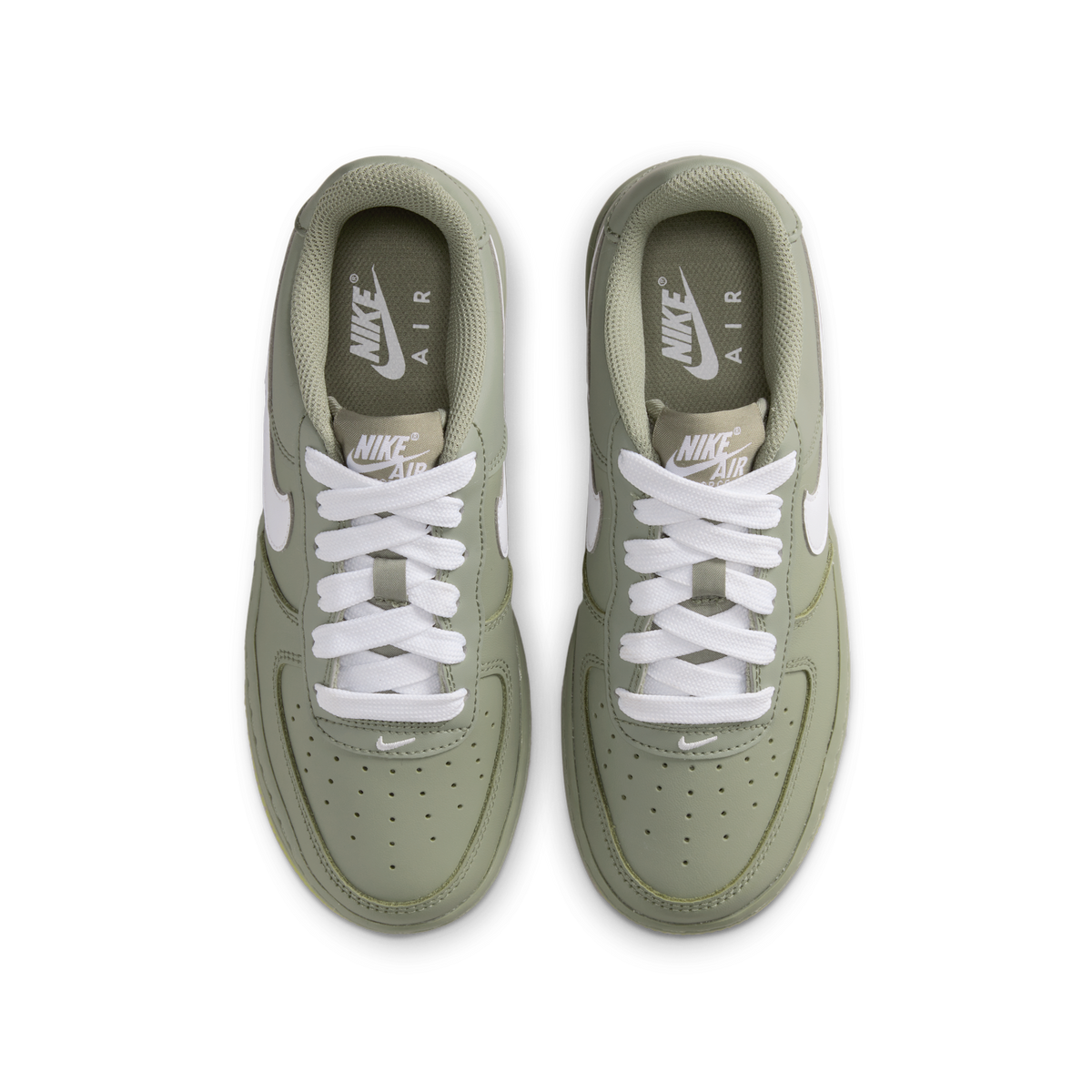 Nike Air Force 1 Low LV8 Light Army Gum White (GS)