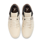 Jordan 1 Low Premium Pale Ivory Off Noir Baroque Brown