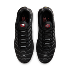 Nike Air Max Plus Black University Red Metallic Silver