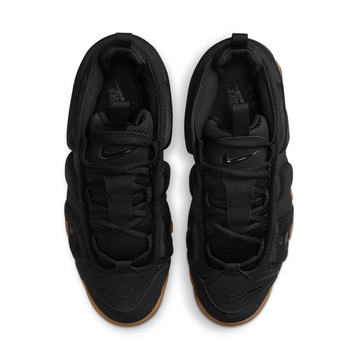 Nike Air More Uptempo Low Black Gum | FZ3055-003