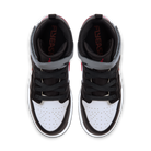 Jordan 1 High FlyEase Black Particle Grey Gym Red (GS)