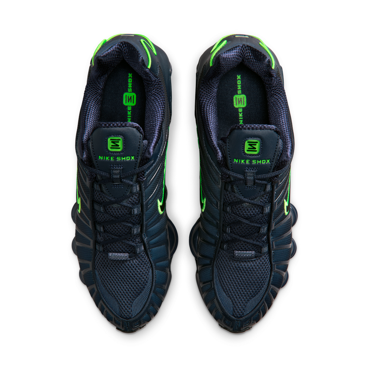 Nike Shox TL Thunder Blue Green Strike