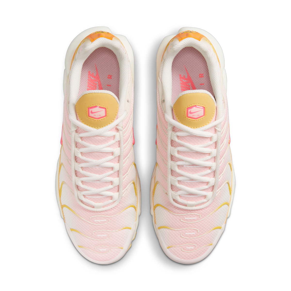 Nike Air Max Plus White Orange Pink (Women's) | DX2673-100