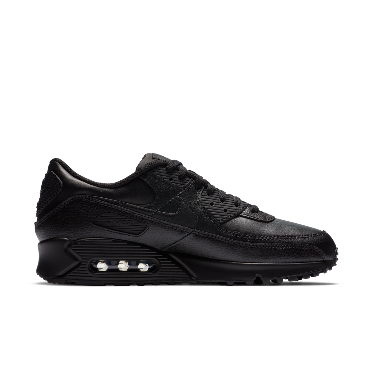 Nike Air Max 90 Leather Triple Black