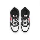 Nike Court Borough Mid 2 White Black University Red (PS)