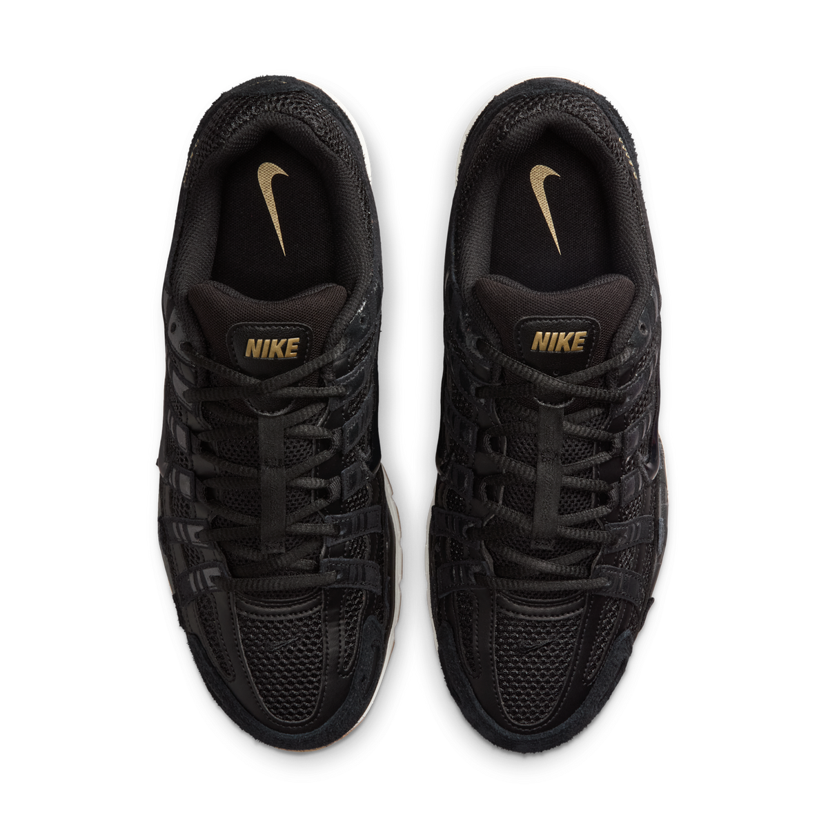 Nike P-6000 SE Black Metallic Gold Gum