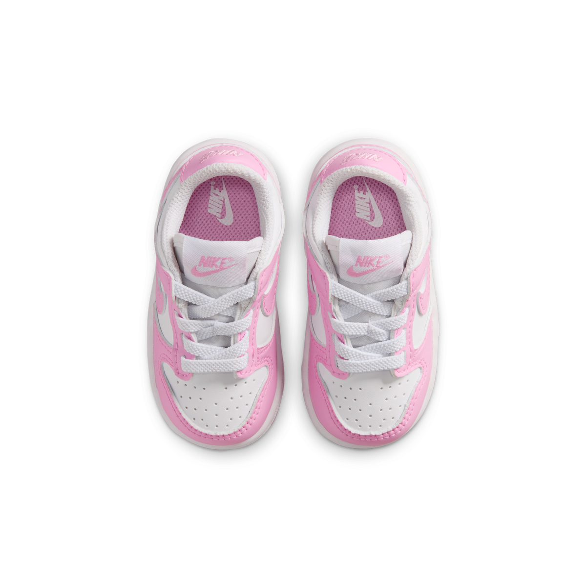 Nike Dunk Low White Pink Rise (TD)