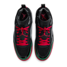 Jordan Spizike Low Black Classic Green White Varsity Red