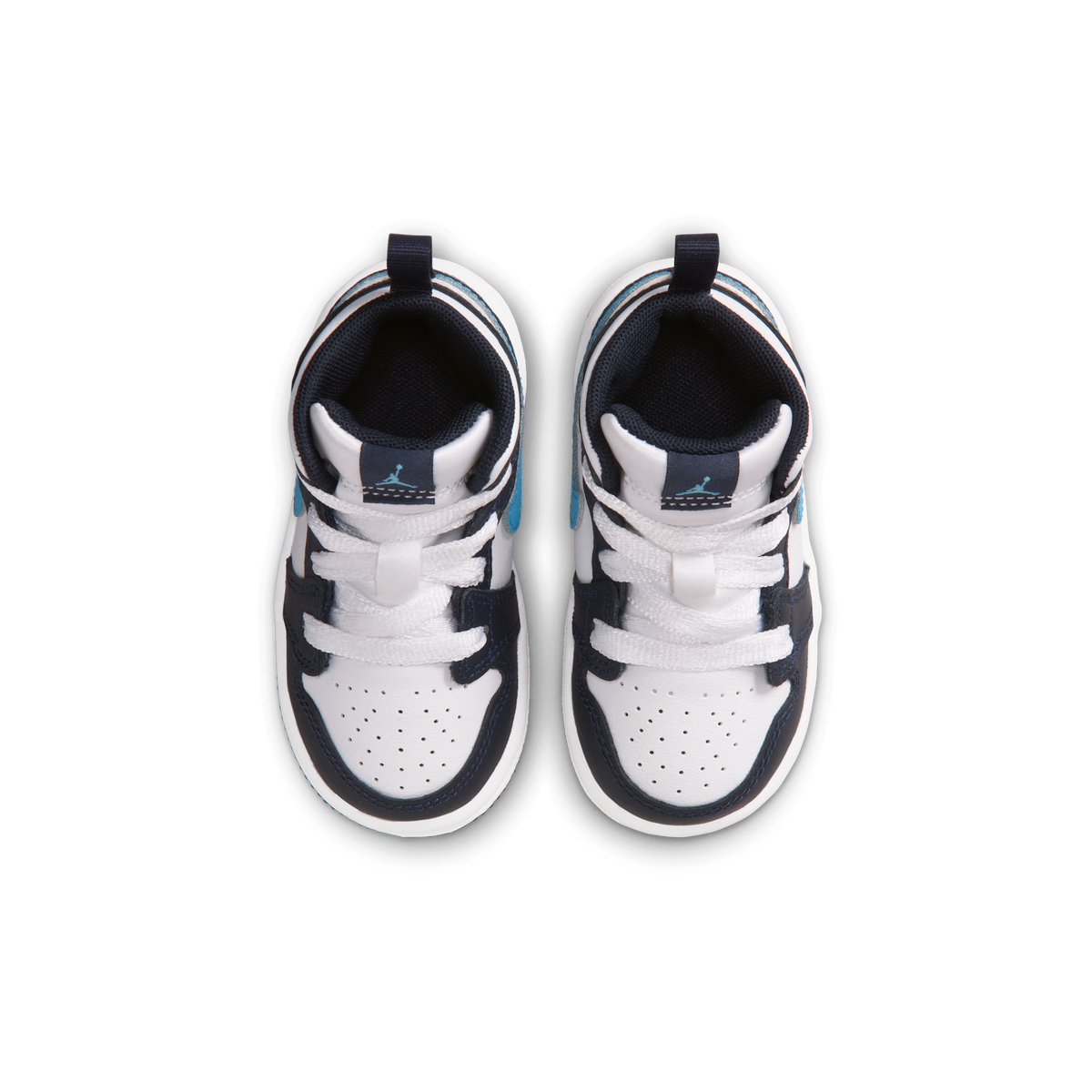 Jordan 1 Mid Obsidian Dark Powder Blue (TD)