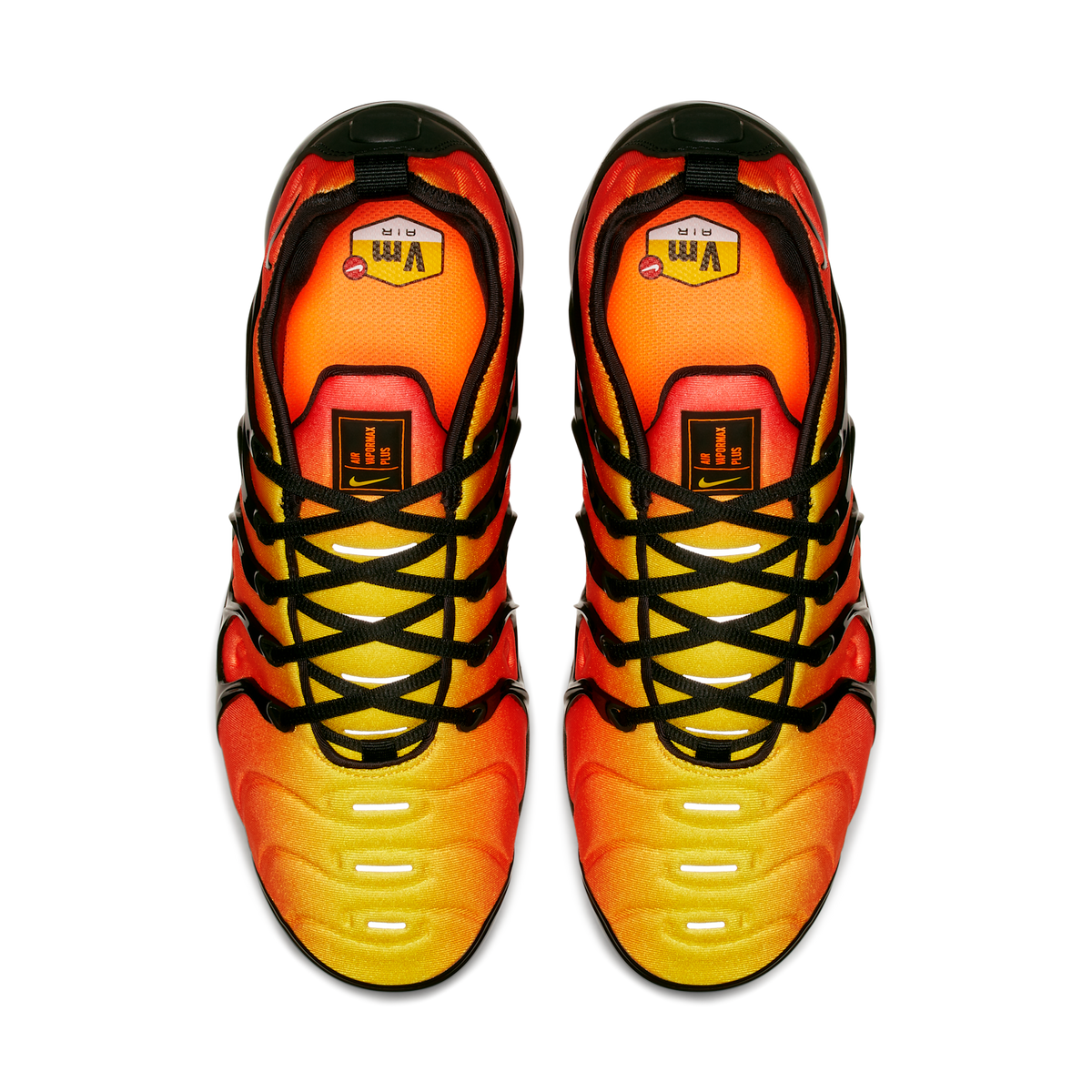 Nike Air VaporMax Plus Black Orange Crimson | 924453-006